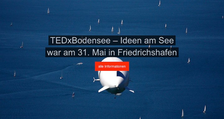 Aktualisierung Website TEDxBodensee